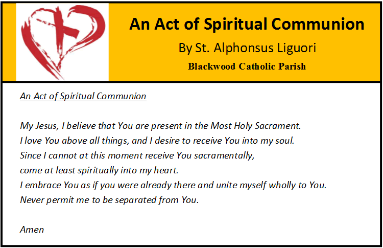 spiritual Communion